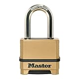 Master Lock 1.225-in Long Shackle Combination Padlock