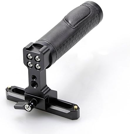 Futurece Leather Black QR V8 Multi-Purpose Top Handle with 100mm NATO Rail