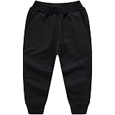 PTPuke Boys' Athletic Pants Baby and Toddler Unisex Cotton Trousers