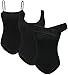 Mangopop Women's Basic Bodysuits Jumpsuits Black