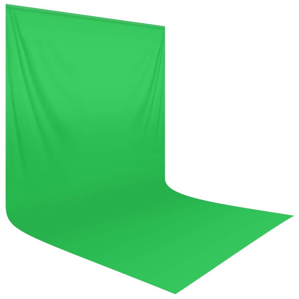 HEMMOTOP Green Screen Backdrop, 10 x 20 ft