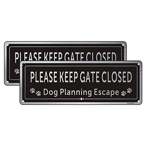 PLEASE KEEP GATE CLOSED-2pcs