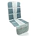 Car Seat Protector Under Baby Carseat- Extra Padded for XL Size Car Seat-Waterproof&Durable Premium Materials-Extra Large Storage Pocket - Prevents Dirt and Damage on Leather Car Seat(Grey)