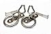 YIROCK MHMYDZ 1200 lb Capacity Suspension Ceiling Hooks Hammock Swing Hook Hammock Hooks Indoor Outdoor Carabiners for Yoga Hammocks,Swing Chair Hammock Hanging Kit Swing Hangers for Wooden