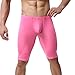 YUFEIDA Men's Compression Half Tights Leggings Sheer Swimwear Shorts Trunks Pant