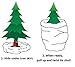 Plasticplace Christmas Tree Disposal and Storage Bag │ Fits Trees 7’ Tall │ 54
