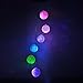 Lainin Solar Wind Spinner Color Changing Glowing Ball Wind Chime Light Mobile for Home Outdoor Garden, Mother's Day