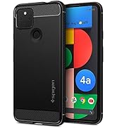 Spigen Rugged Armor Case Compatible with Google Pixel 4a 5G (2020) - Black