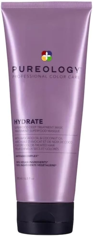 Pureology Hydrate Superfood Deep Treatment Hair Mask Dry Colour Treated Hair