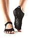 toesox Women's Bellarina Half Toe Grip Non-Slip for Ballet, Yoga, Pilates, Barre Toe Socks