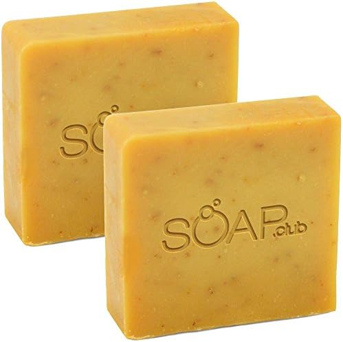 Goat's Milk Cinnamon Pearberry Handmade Soap 5oz (2 Pack)