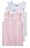 Trimfit Girls Scoopneck Undershirt 100% Combed Cotton In Assorted Prints (3 Pack)