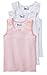 Trimfit Girls Scoopneck Undershirt 100% Combed Cotton In Assorted Prints (3 Pack) XSmall