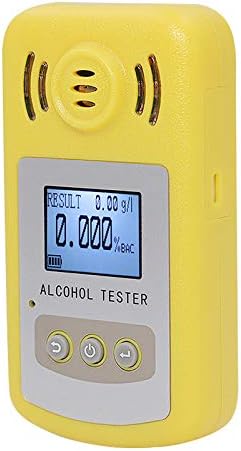 XuJun Portable Breathalyzer, Breathalyzer, Check The Concentration of The Alcohol Driving Instrument at Home to Measure The Alcohol Driving Instrument Blowing Type