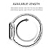 U191U Band Compatible with Apple Watch 38mm 42mm Stainless Steel Wristband Metal Buckle Clasp iWatch 40mm 44mm Strap Replacement Bracelet for Apple Watch Series 4/3/2/1 Sports Edition(Black, 42MM)