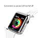 Apple Watch Case Series 2 and Series 3 42mm, Ezone Tempered Glass Screen Protector for Apple Watch Series 2 / Series 3 and Ultra-thin Clear HD Case