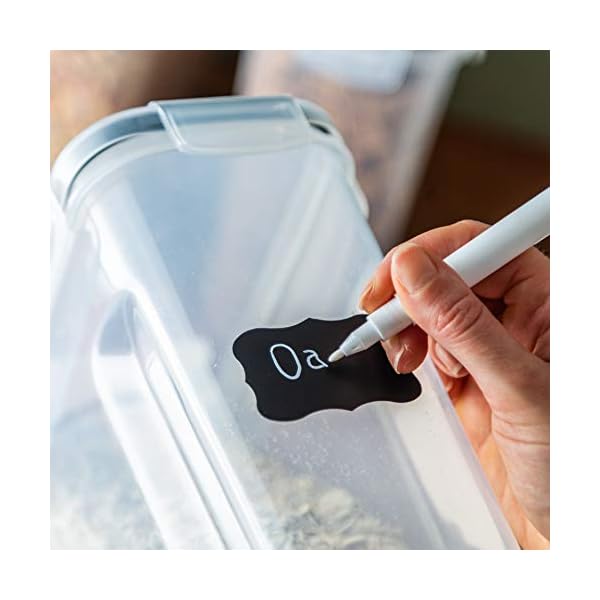 Cereal-Storage-Containers--3Pcs-Set-Plastic-Food-Storage-Containers--Practical-Cereal-Dispenser--Food-Grade-and-BPA-Free--Durable-and-Easy-to-Use--Ideal-for-Cornflakes-Flour-Storage nuovva Cereal Storage Containers – 3Pcs Set Plastic Food Storage Containers – Practical Cereal Dispenser – Food Grade…