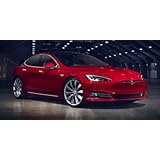 2017 Tesla S 75, Rear Wheel Drive, Solid Black