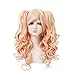EDENKISS Women Cosplay lolita Clip on Two Ponytails Long Hair Replacement Full Head Wigs (Beige Brown MC139A 613/T2311)