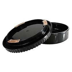 CamDesign Rear Lens Cap and Body Cap Set Compatible