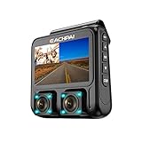 Dual Dash Cam 3.0'' LCD Full HD1920x1080P Front and Rear Sony Sensor Car Camera GPS Infrared Super Night Vision G-Sensor FREE 32GB Card EACHPAI X100 for Uber Lyft Taxi