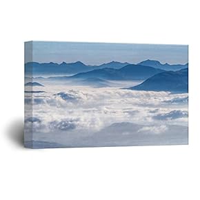 Landscape with Mountains and Clouds