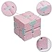 Fidget Toy Infinity Cube - Pinkycolor EDC Fidgeting Game for Kids and Adults - Lovely Mini Gadget Spinner Best for Stress and Anxiety Relief and Kill Time