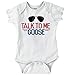 Brisco Brands Talk to Me Goose Aviator Sunglasses Baby Romper Boys or Girls
