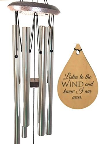 FIND Comfort Monday Memorial TOP Wind Chime Teardrop PRIME Rush Shipping for Funeral Loss in Memory of Loved One Silver Wind Chime for Memorial Garden Remembering a Child stillborn