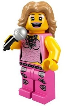 LEGO 8684 Minifigures - Collectible Figure: Singer