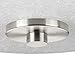 Progress Lighting P2851-09 Alexa Close-to-Ceiling, 12-1/4-Inch Diameter x 11-Inch Height, Brushed Nickel