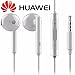Genuine Huawei AM115 3.5mm Handsfree Earphones for Huawei P8 / P8 lite / P9 / P9 Plus / P9 lite / P10 / P10 Lite / P10 Plus / Mate S / Nexus 6P / Mate7 / Mate 9 / Honor 7 – White (Bulk)