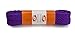 OrthoStep Flat Athletic Purple 54 inch Shoelaces 2 Pair Pack