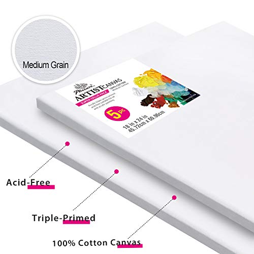 2 PHOENIX+Pre+Stretched+Canvas+Painting