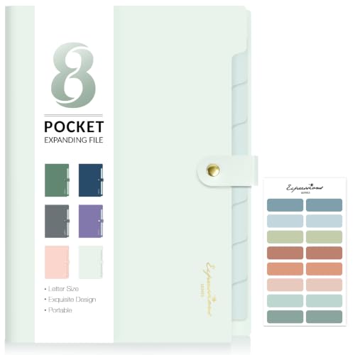 Sooez Elegant Accordion File Organizer