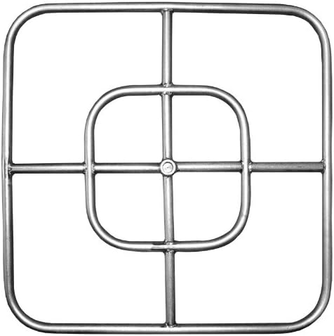 Stainless Steel Square Fire Ring - 24"
