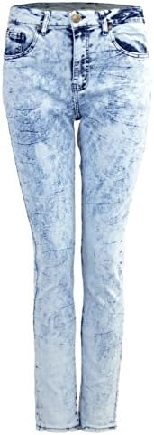 Danice Plus Size Acid Wash Faded Denim Jeans size 14
