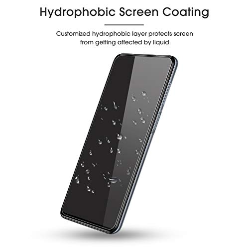 OMOTON 3 Pack Verre Trempé pour Xiaomi Redmi Note 10/ 10S (6,43 Pouces), 9H Dureté, sans Bulles, Film Protection Écran Anti-Rayures