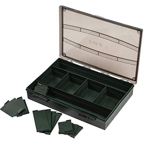 Fox F Box Single Large Box System Tacklebox 33x24x5cm, Angelkasten inkl. Kleinteileboxen, Angelkoffer – Bild 3