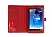 rooCASE Asus MeMO Pad HD 7 Case - ME173X Dual View Stand Folio Cover - RED (With Auto Wake / Sleep Cover)