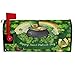 Wamika St. Patrick's Day Shamrock Clover Rainbow Mailbox Cover - Magnetic Leprechaun Hat Gold Coin Pot Horseshoe - Large Size 18