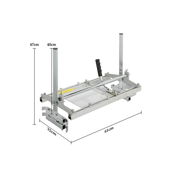 CO-Z Mobiles Sägewerk für Kettensäge 24 Zoll Kettensägenmühle Chainsaw Mill Planking Milling 14“-24… – Bild 8