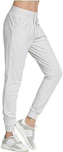 OCIESS Women's Cotton Athletic Joggers Pants Sweatpants with Pocket