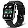 Smart Watch, Popglory Smartwatch with Blood Pressure, Blood Oxygen Monitor, Fitness Tracker with Heart Rate Monitor…