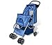 CRAZO Folding Pet Stroller Dog/Cat Travel Carrier Bluethumb 2