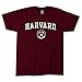 Ivysport Harvard University Short-Sleeve T-Shirt, Crest, Crimson, Large