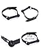 Demarkt Mouth Gag Bone Design Restraint Bondage Kits Sex Toys Red