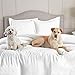Nestl Dark Grey California King Duvet Cover Sets - Soft Double Brushed Cal King Duvet Cover, 3 Piece, with Button Closure, 1 Duvet Cover 104x98 inches and 2 Pillow Shams