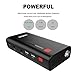 GOOLOO 600A Peak Car Jump Starter (Up to 6.5L Gas or 5.0L Diesel Engine) Portable Phone Power Pack Auto Battery Charger Booster with LED Light and Multiple Protected Jumper Clamp