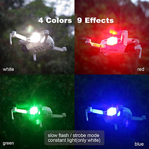 LUCORB Drone Strobe Lights, Drone AntiCollision Light for Night Flight, 360 Degree Visibility